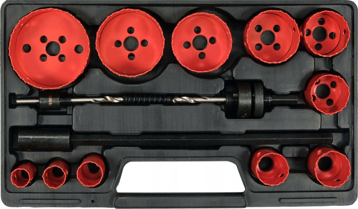 YATO SET BI-METAL FORAMINIFERA BI-METAL FOR WOOD METAL 19-76mm 15 EL. Series YT-3381
