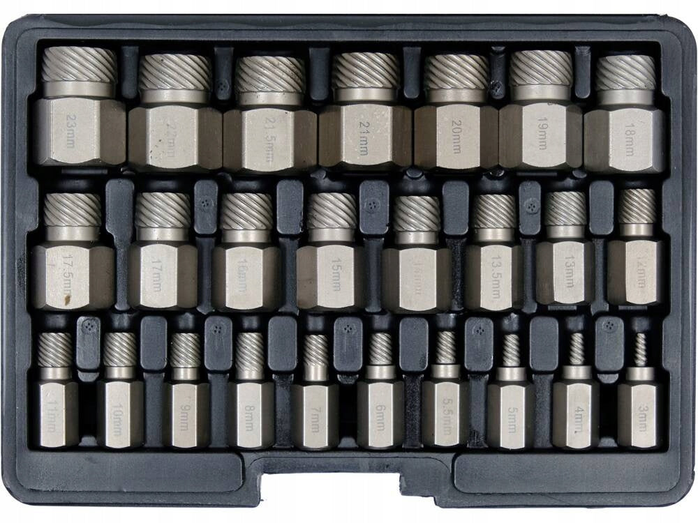 YATO SET OF 25 SCREWS FOR DAMAGED HEX TORX SPLINE YT-06034 SCREWS Brand Yato