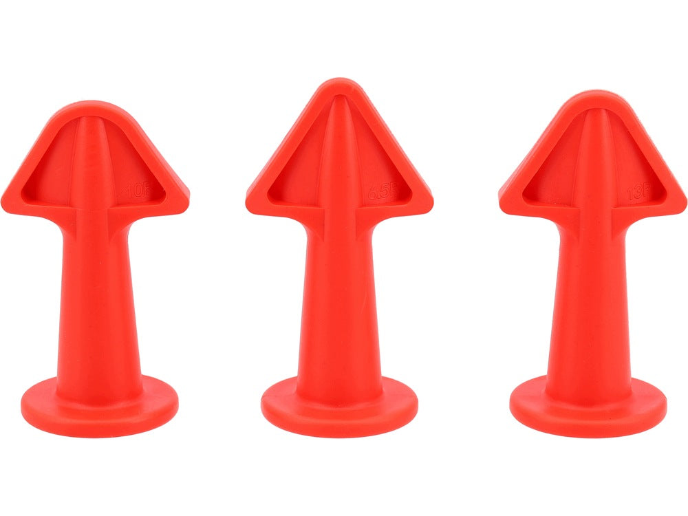 YATO SET OF APPLICATORS FOR CARTRIDGE FOR SILICONES SEALANTS 3PCS Packaging status original