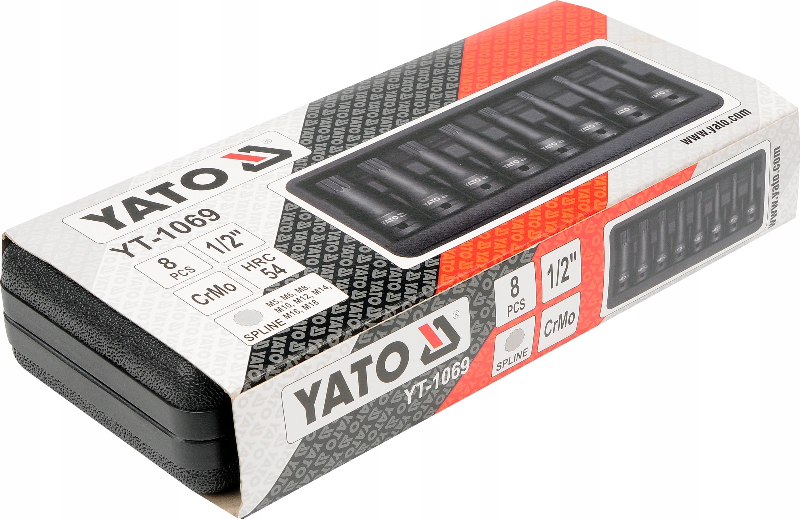 YATO SET OF IMPACT WRENCHES SPLINE 8CZ. Brand Yato