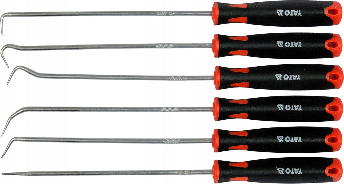 YATO SET OF LONG HOOKS WITH HANDLE 6 CZ Manufacturer code YT-08428