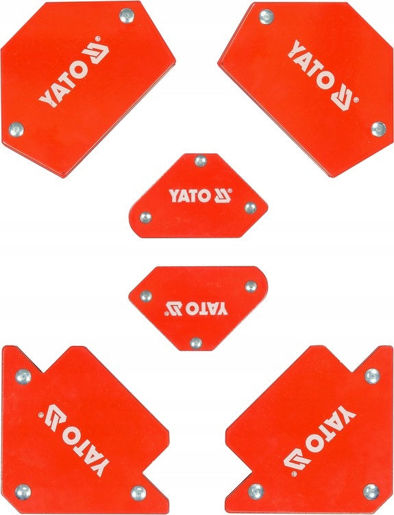 YATO SET OF MAGNETIC WELDING ANGLES SET OF 6 PIECES YT-08679 Manufacturer code YT-08679