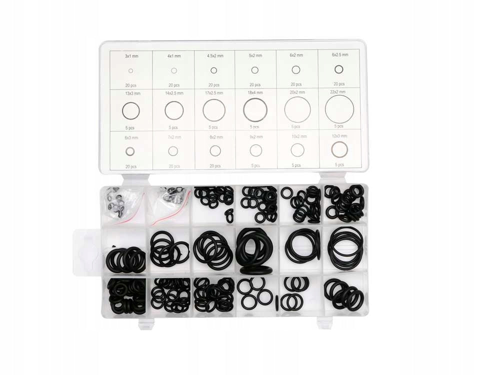 YATO SET OF RUBBER O-RINGS 225 PCS. YT-06877 Brand Yato