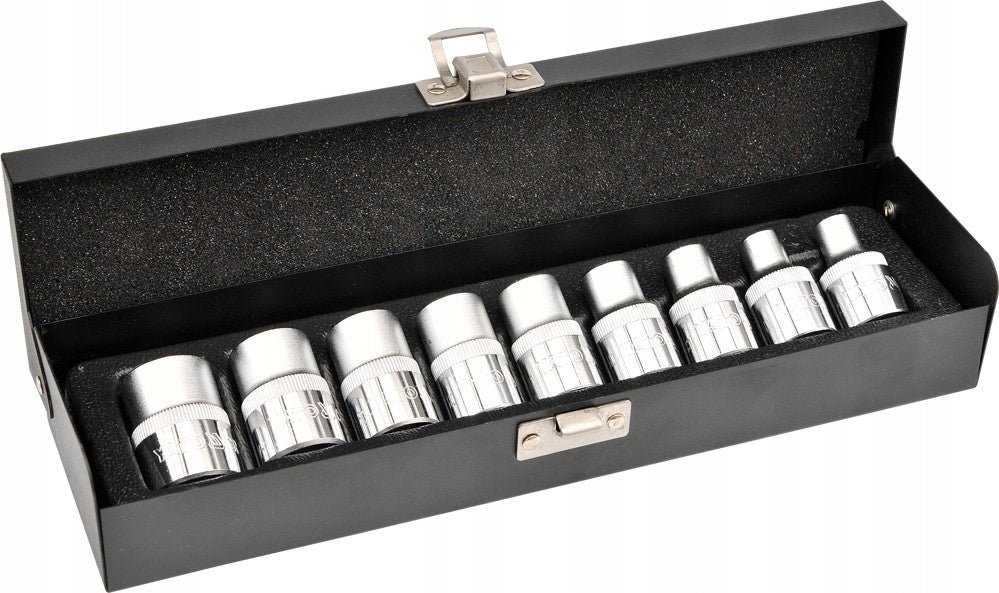 YATO SET OF SOCKET WRENCHES TORX E10-E24 9 PIECES YT-0521 + SUITCASE
