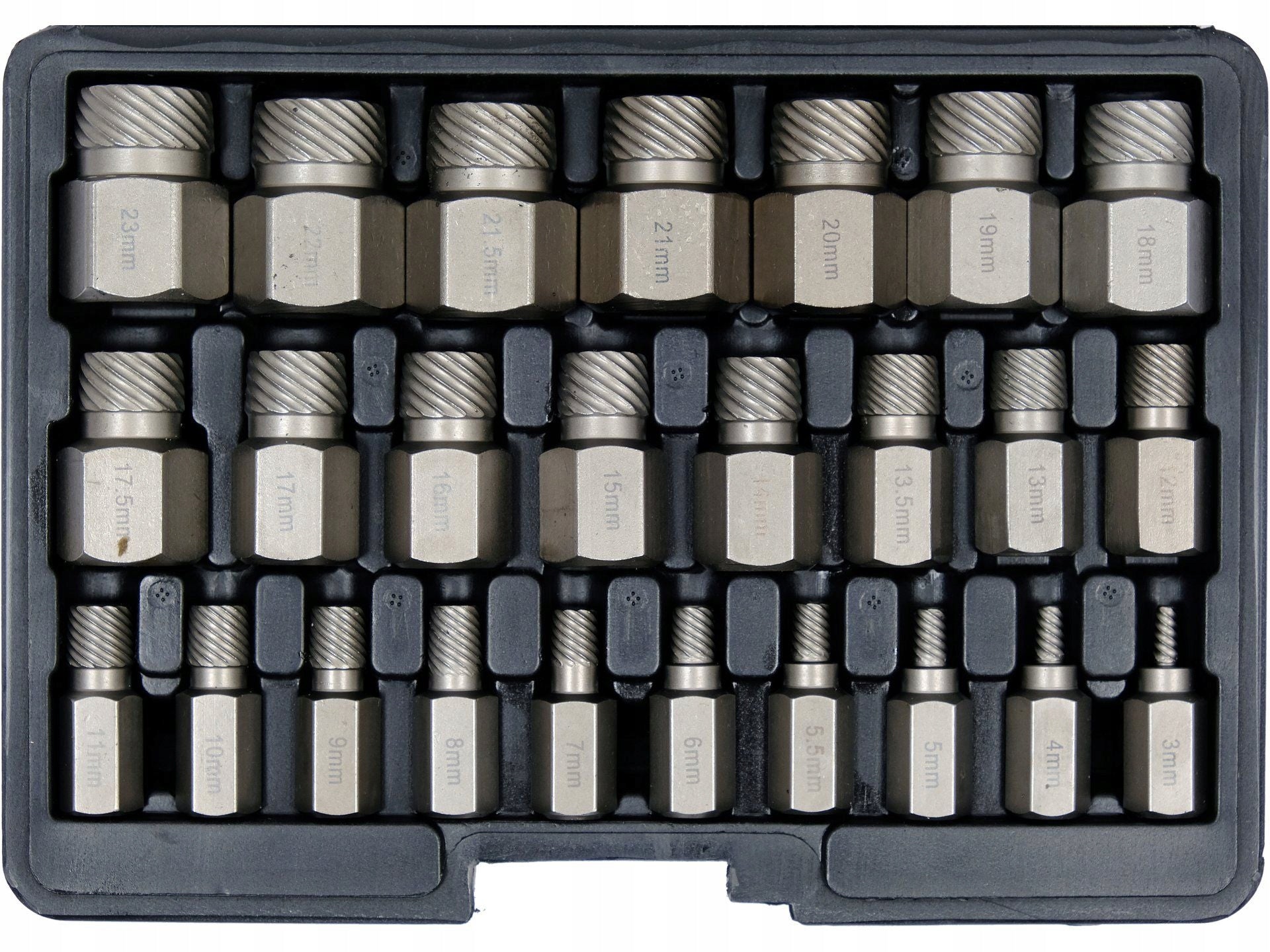YATO SET OF UNSCREWERS FOR DAMAGED SCREWS