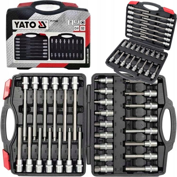 YATO SHANK WRENCHES 1/2 HEX ALLEN SET OF 30 PCS.
