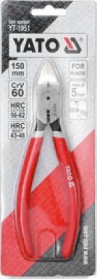 YATO SIDE CUTTING PLIERS 6INCH Additional information hardened jaws