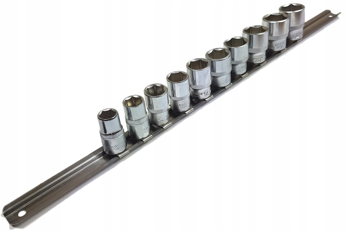 YATO SOCKET SET SHORT 3/8" 10-19MM
