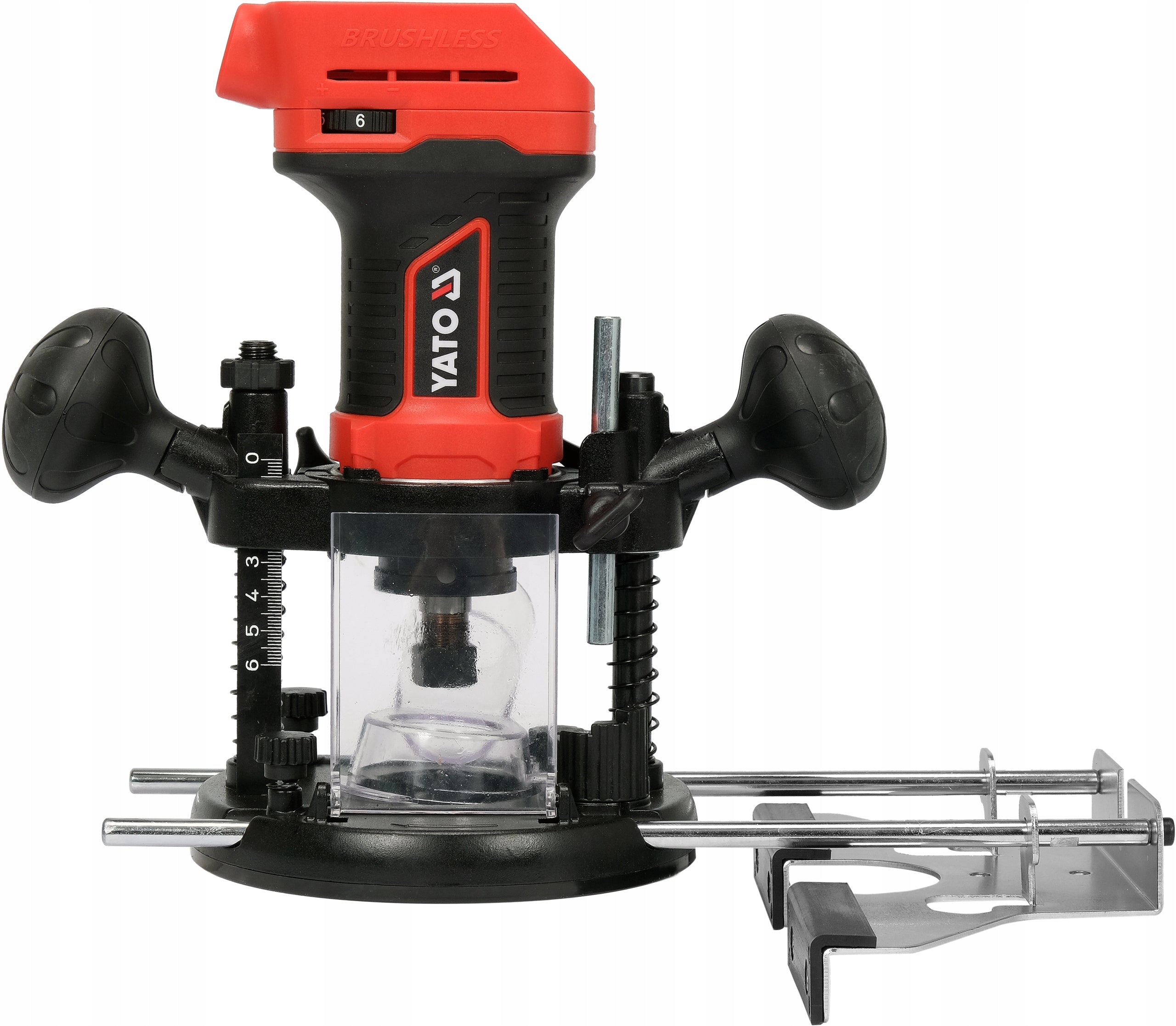 YATO SPINDLE MILLING MACHINE 6/8MM 18V BODY + WOOD CUTTERS 12el Brand Yato