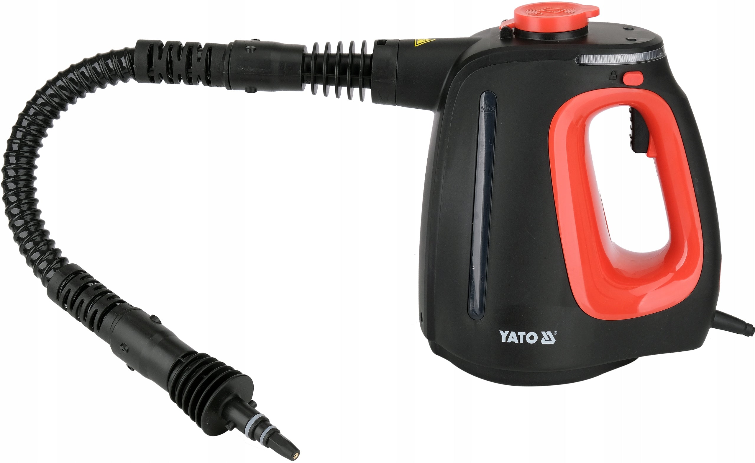 YATO STEAM CLEANER 1350W HAND STEAMER 1 BAR 110°C + AKCESORIA Dominant color black