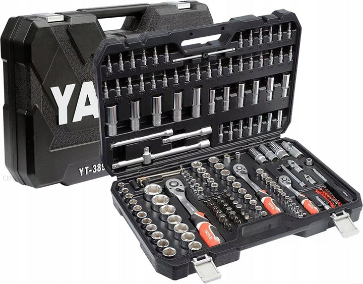 YATO TOOL KIT 1/2" 173CZ. XXL YT-38931 Number of items in the set 173