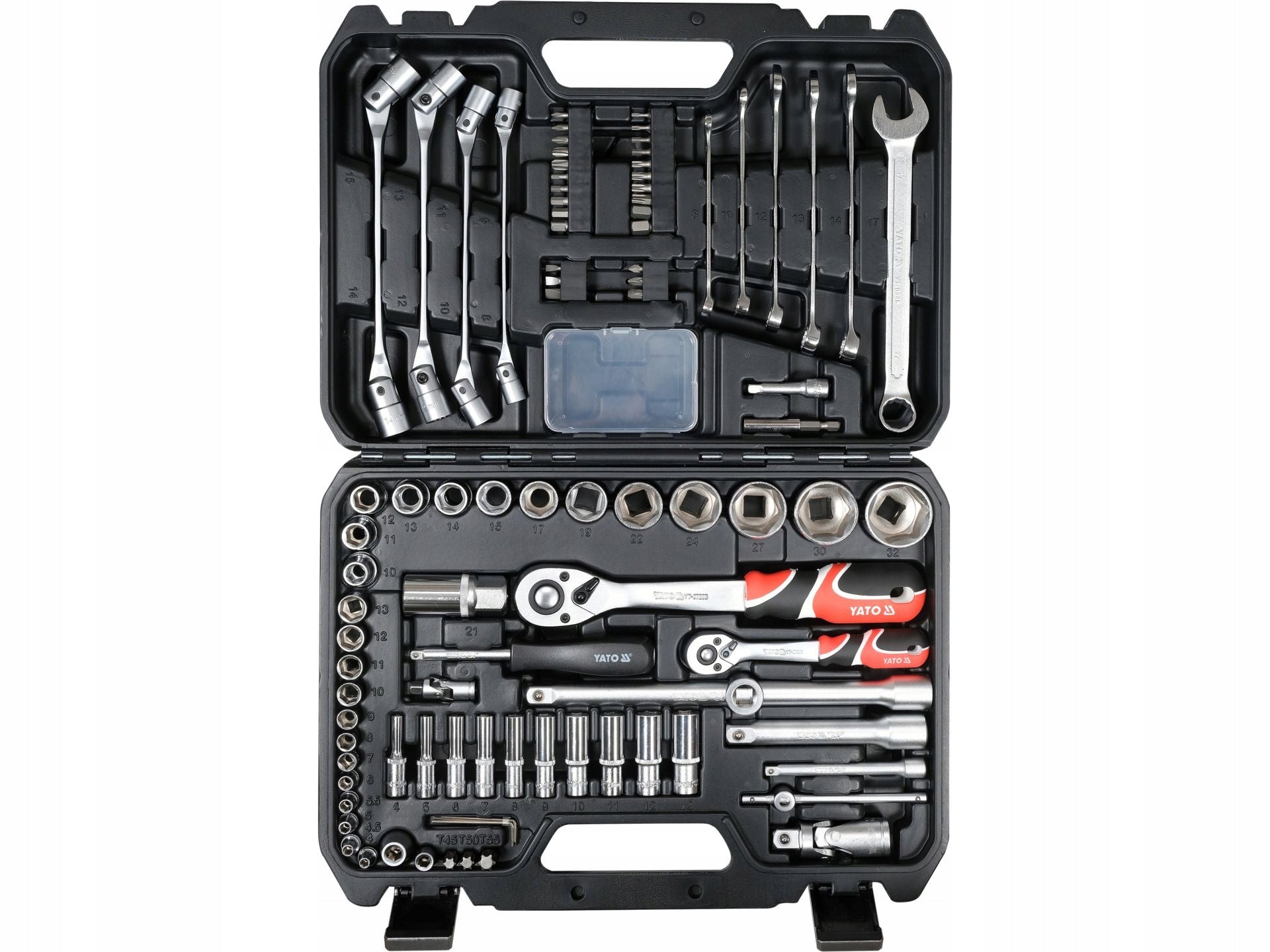 YATO TOOL SET 1/4"", 1/2"" SET 93 PCS