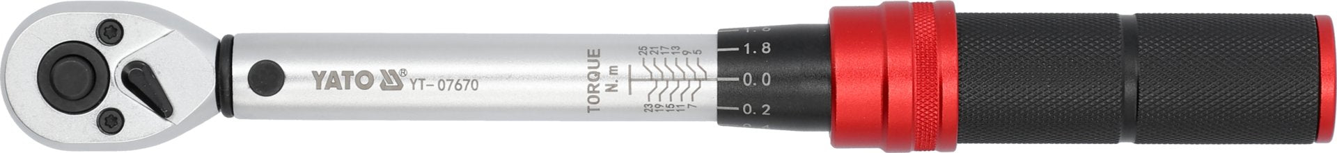 YATO TORQUE WRENCH 1/4 5-25NM