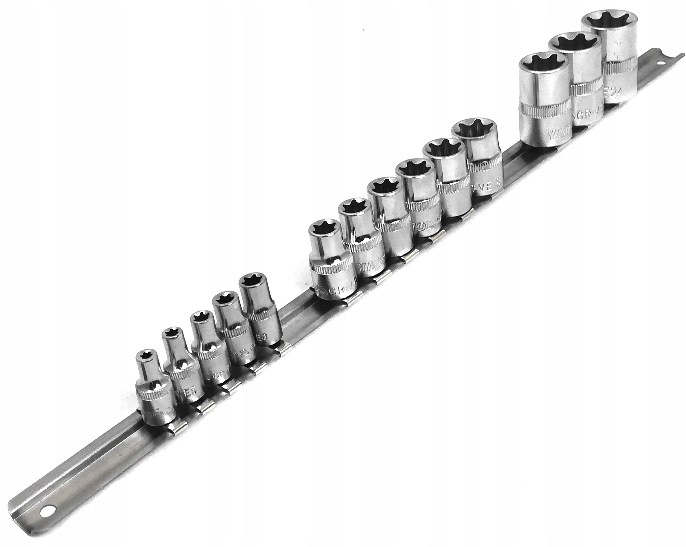 YATO TORX CAP SET 1/4 3/8 1/2 14PCS E4-24
