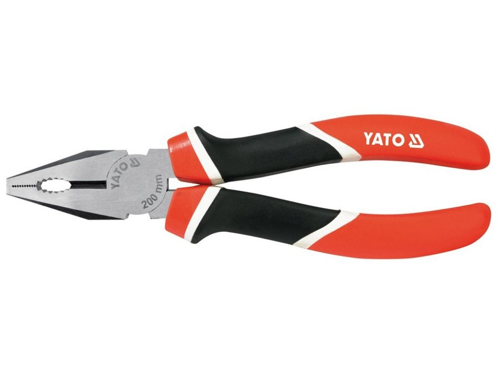 YATO UNIVERSAL PLIERS CR-V 200MM Product weight with unit packaging 0.403 kg