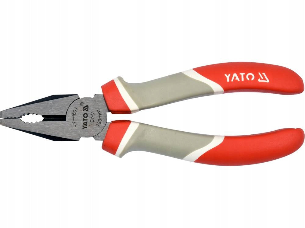 YATO UNIVERSAL PLIERS Cr-V 180MM Manufacturer code YT-6601