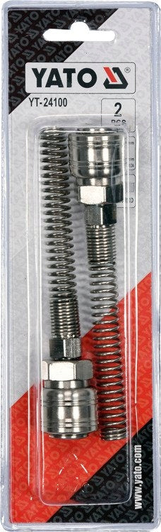 YATO YT-24100 QUICK COUPLER F FOR HOSE 5x8mm 2PCS Manufacturer code YT-24100