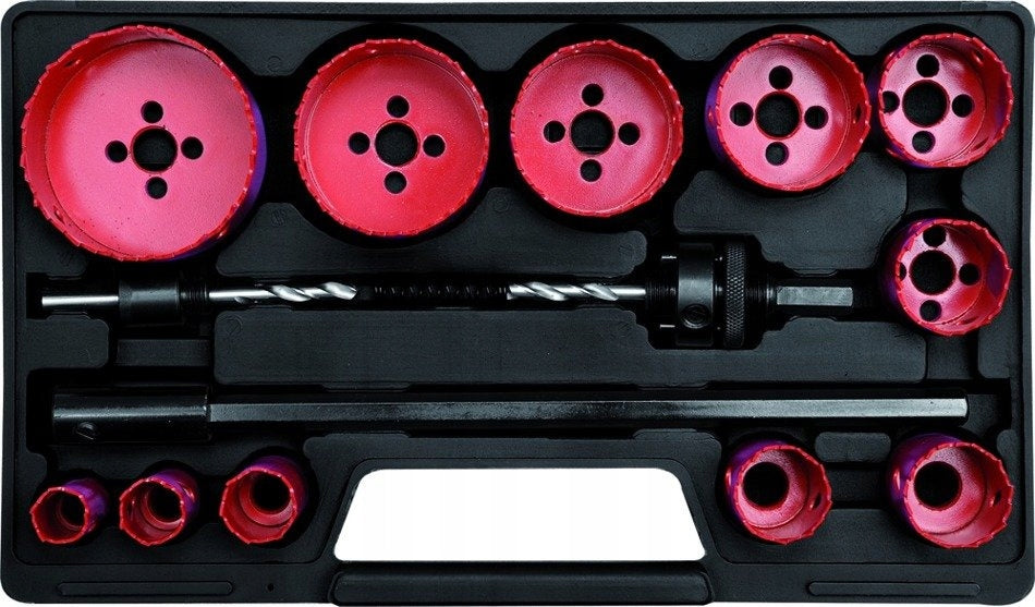 YATO YT-3381 UNIVERSAL HOLE SAWS 19-76mm 15pcs. Packaging status original