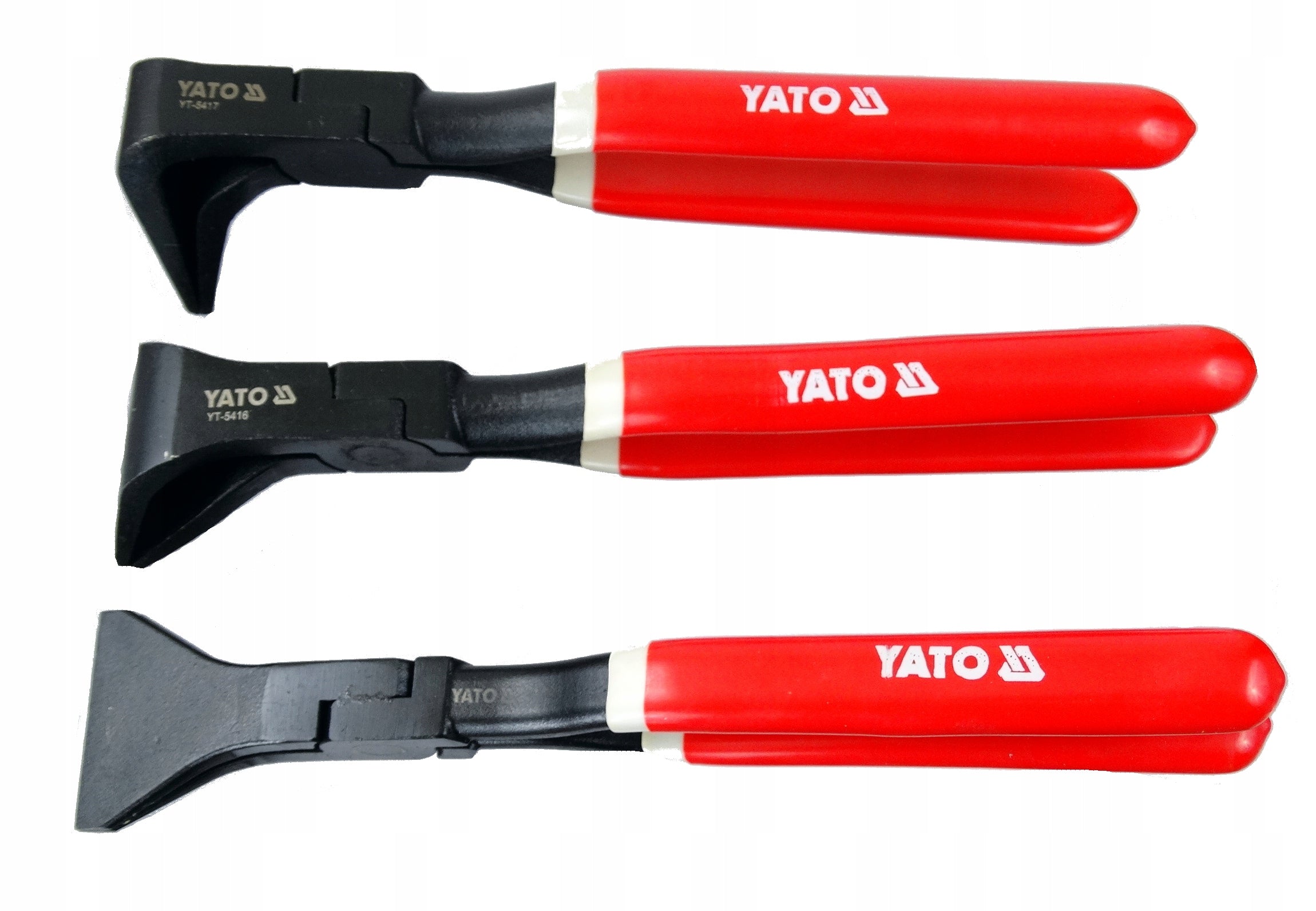 YATO clamps roofing pliers for profile sheets set of 3 pieces 45' 90' 180' Brand Yato