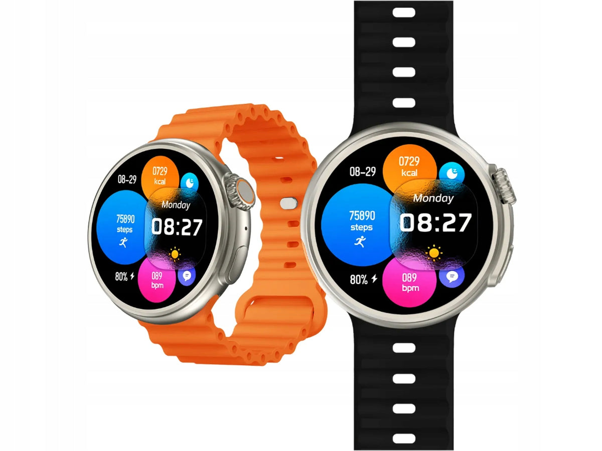 YAXO Oxnard - Smartwatch, Lumen Orange