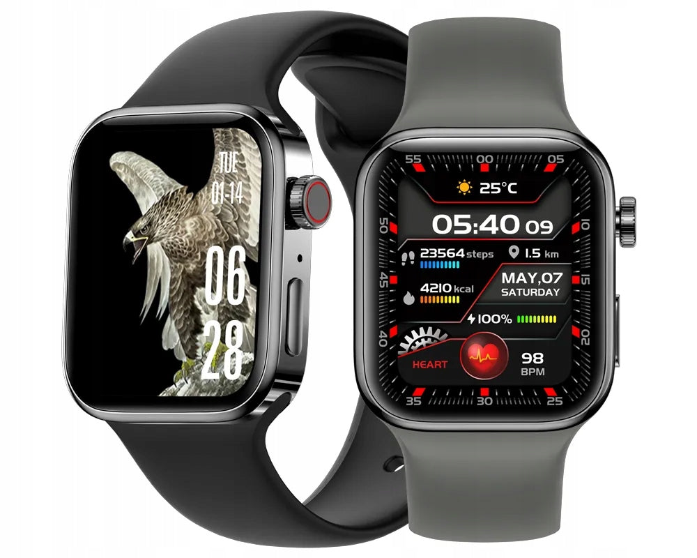YAXO Tampa - Smartwatch, Pure Silver