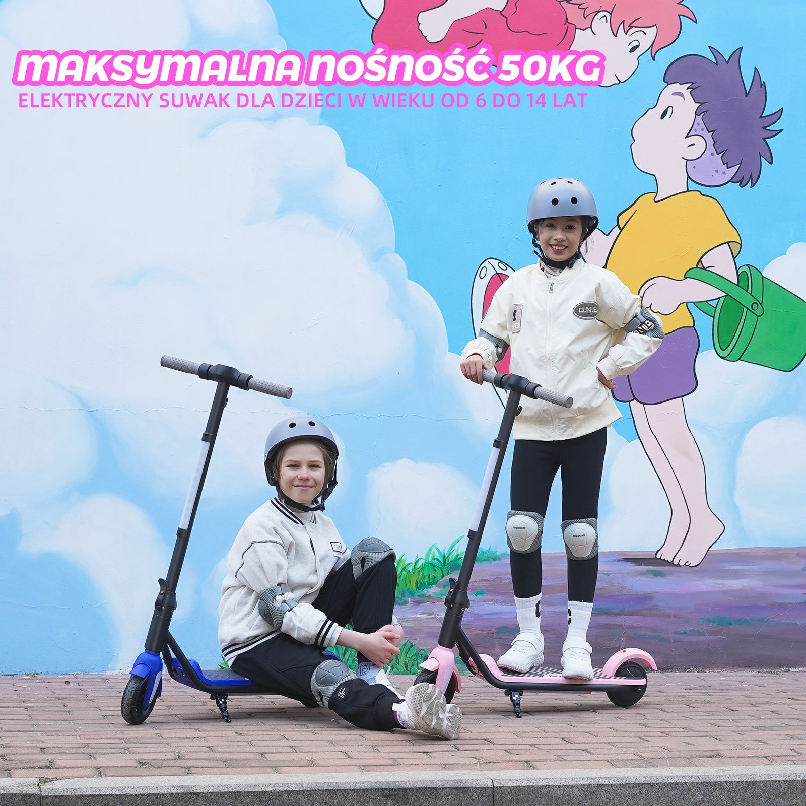 YEE GOO Electric Folding Scooter for Kids 150W 12km/h 50kg Brand no brand