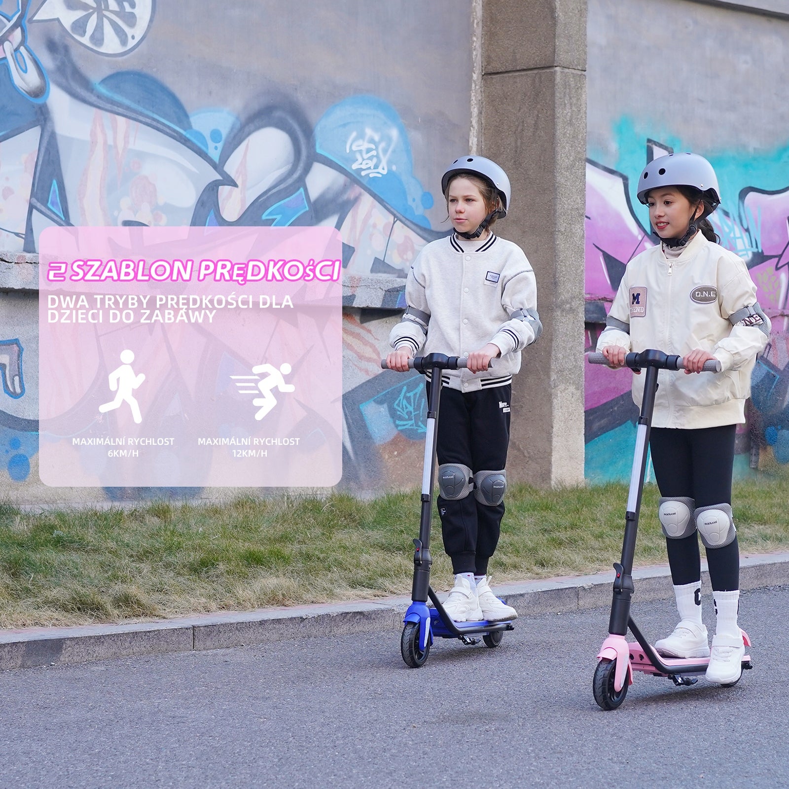 YEE GOO Electric Folding Scooter for Kids 150W 12km/h 50kg Packaging status original