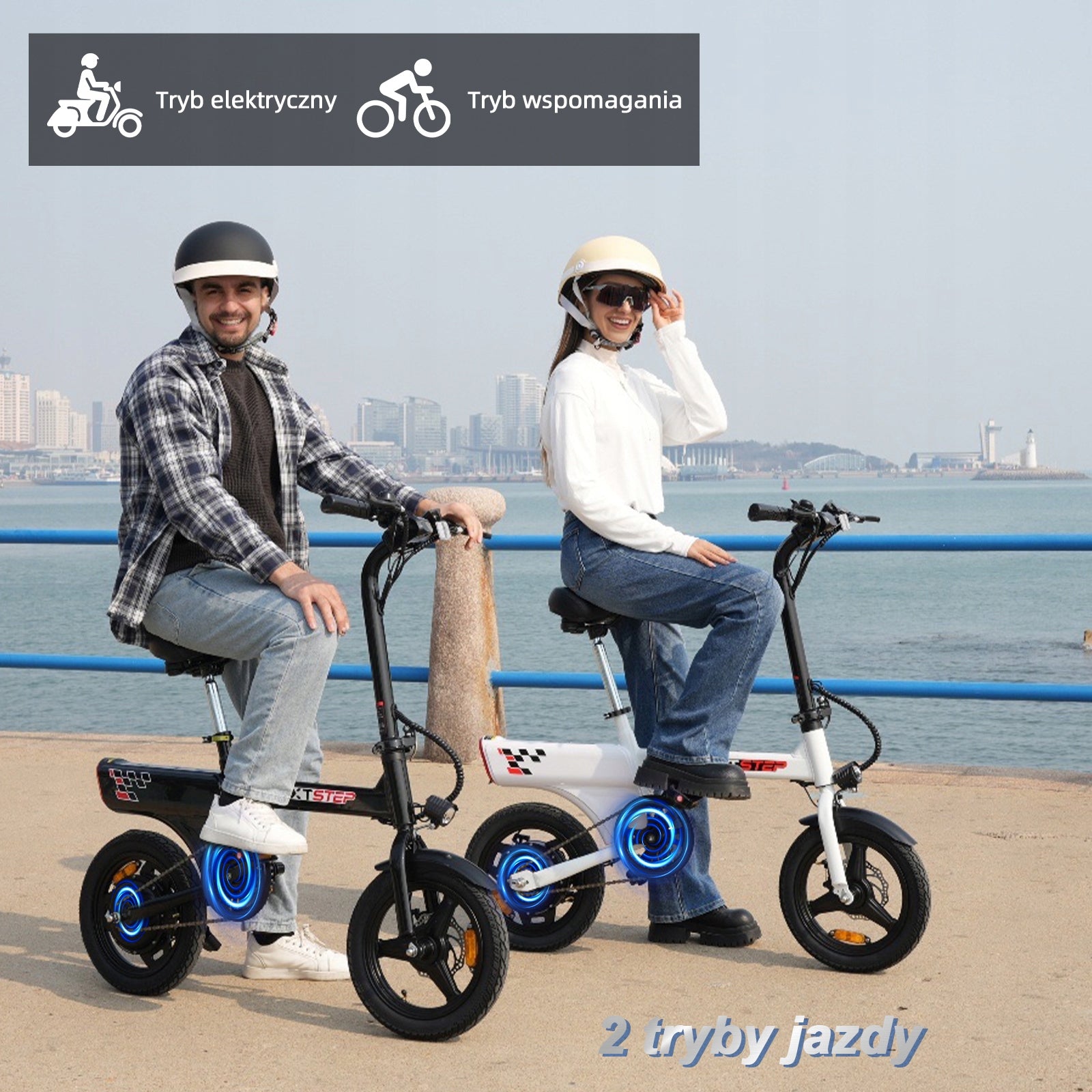 YEE GOO Folding Electric Bike, 250 W, 36V 7.8Ah, 20-30 km, 14'' Tires Manufacturer code LE003