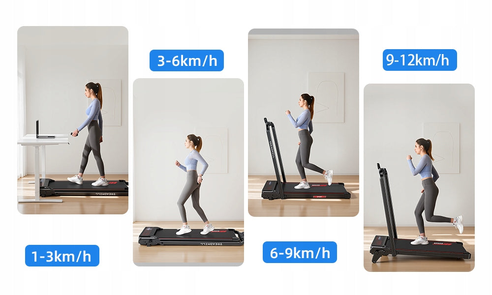 YEE GOO folding home treadmill|1-12km/h|Slope 8%|2.5HP|135KG Model other