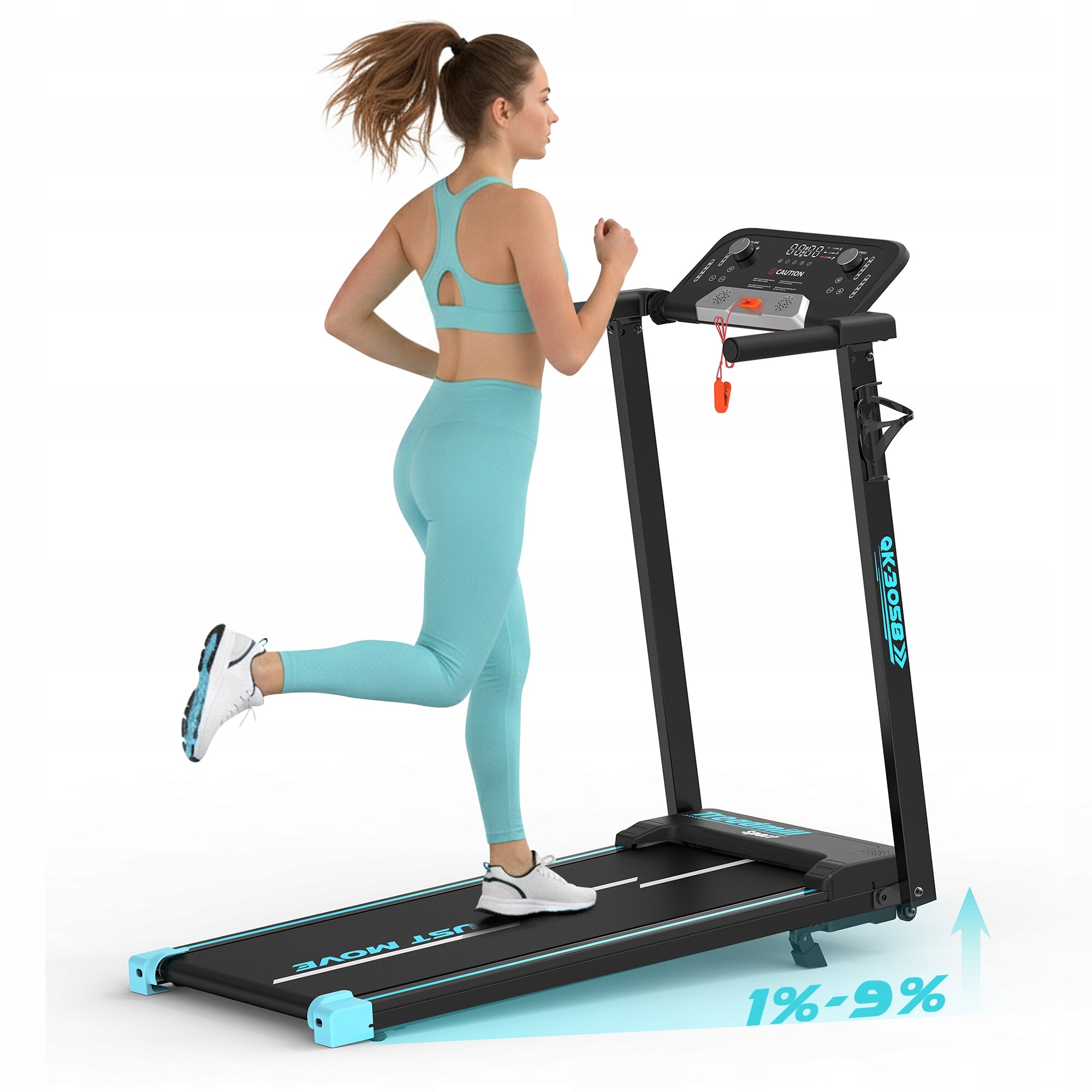 YEE RUN ELECTRIC TREADMILL |3.0KM 1-14KM/H BLUETOOTH 9% 12 programs Packaging status original