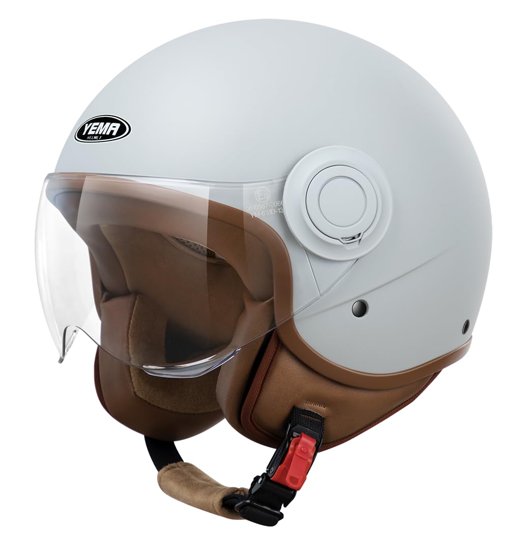 YEMA Motorcycle jet helmet 57-58