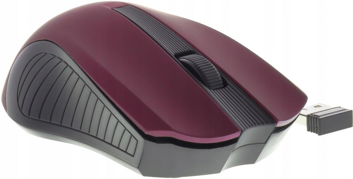 YENKEE Wireless Mouse 2,4GHz Optical Symmetrical 3 Buttons Violet Model Monaco