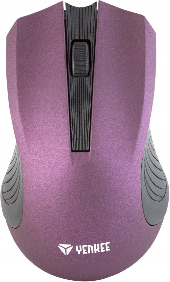 YENKEE Wireless Mouse 2,4GHz Optical Symmetrical 3 Buttons Violet