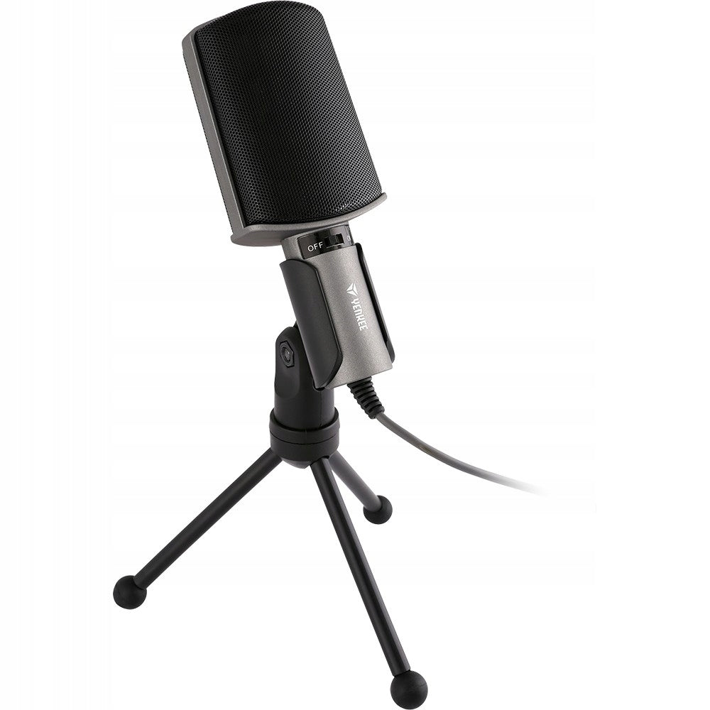 YENKEE YMC 1020GY PC Microphone, 50Hz-16kHz,-30db, 2.2kohm