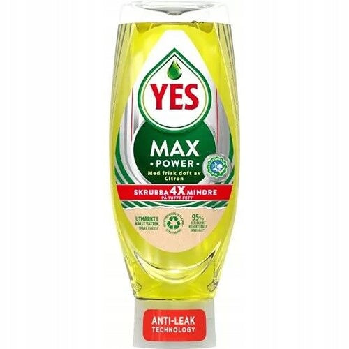 YES MAX POWER lemon / cherry dish concentrate 1950ml Manufacturer code 8006540809662