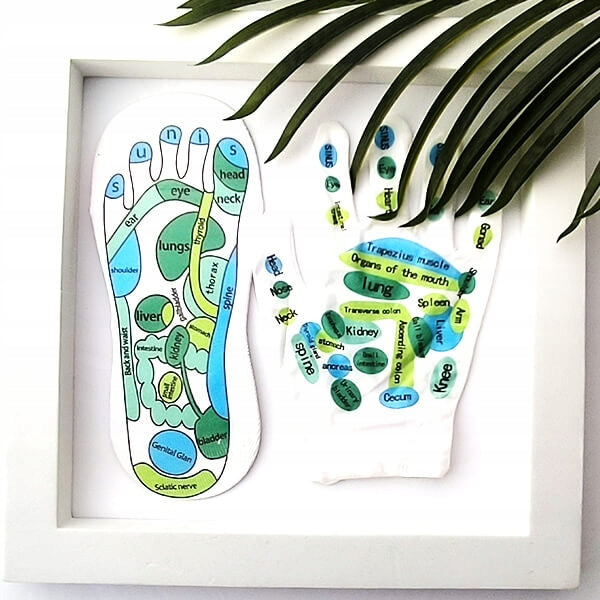 YEYE Made in Nature Foot and Hand Reflexology and Acupressure Kit Brand no brand