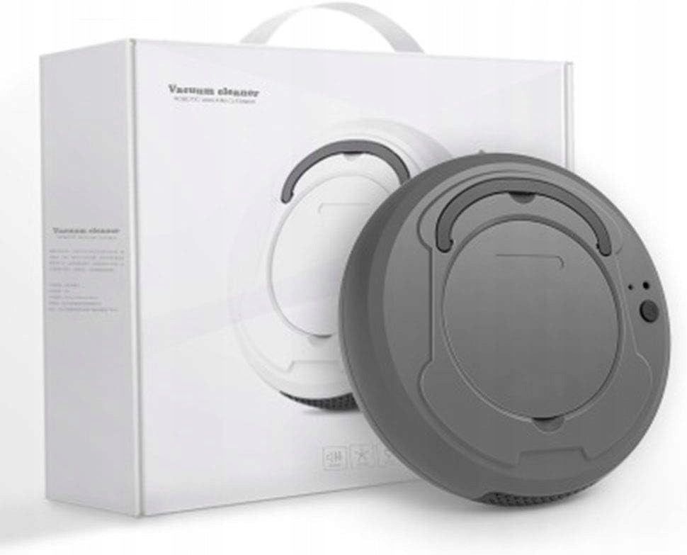 YGCLDRYER USB Rechargeable Robot Vacuum Cleaner Grey