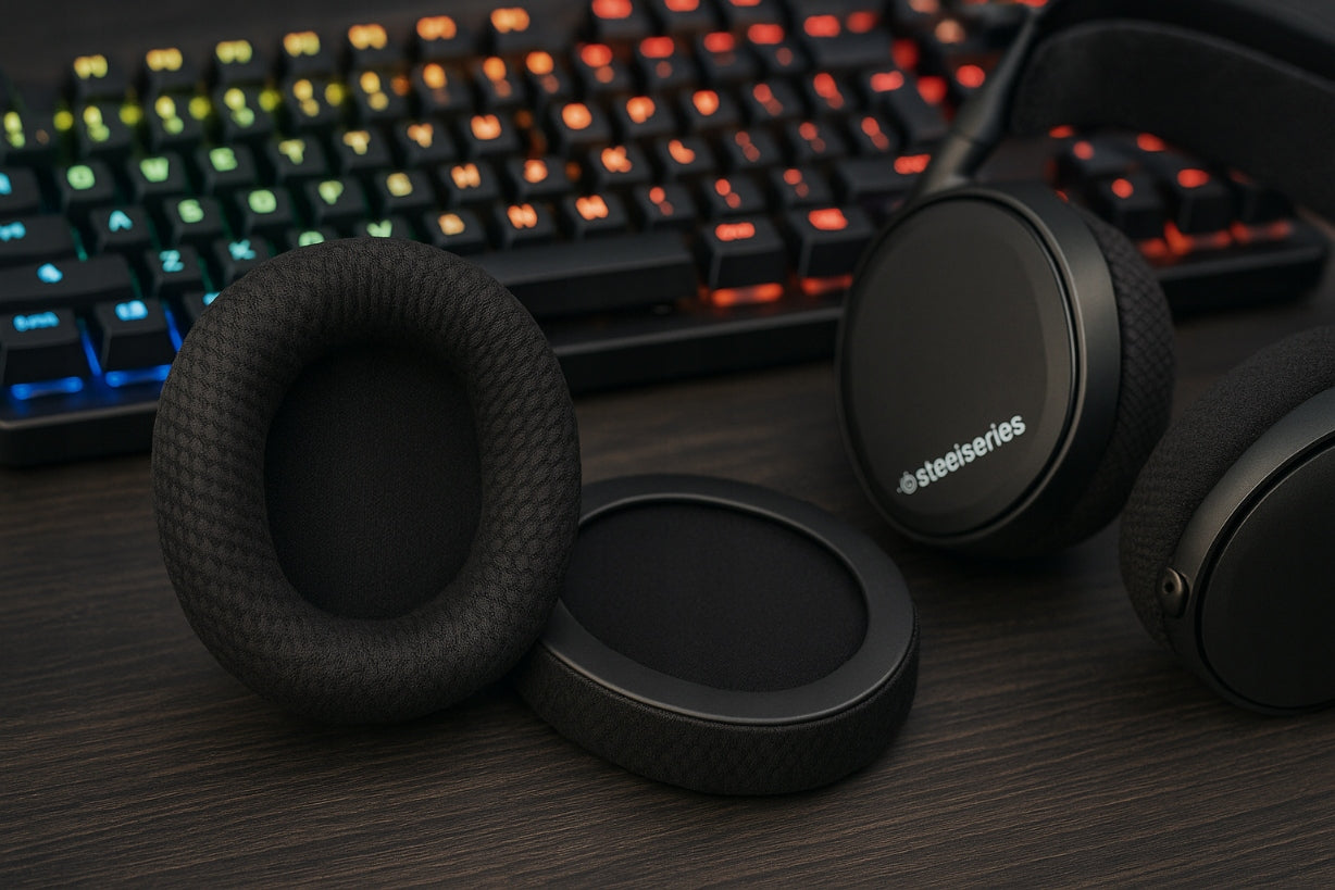 YIVO SPONGE PADS FOR STEELSERIES ARCTIS 1 3 5 7 9 9X PRO Manufacturer code 95578593