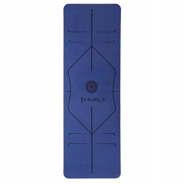 YM10 TPE MAT FOR YOGA DARK BLUE HMS