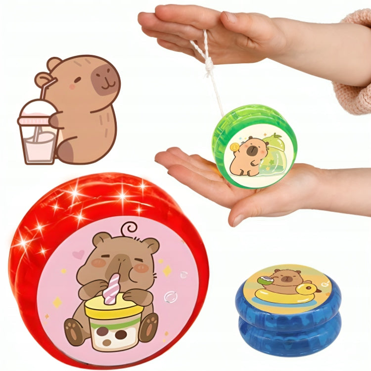 YO KAPIBARA YO YO WITH LIGHT GLOWING ANIMAL ARCADE GAME