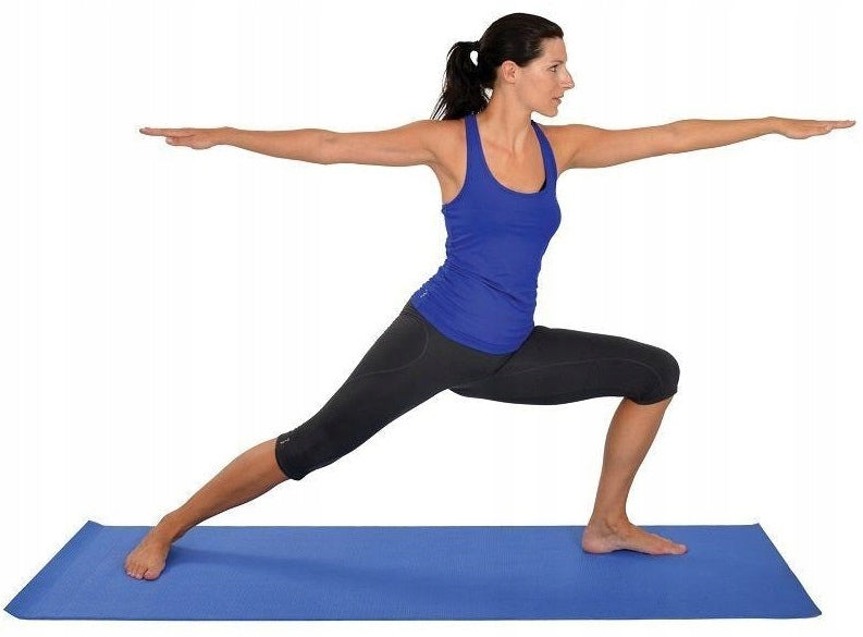 YOGA EXERCISE MAT - BLUE Color blue