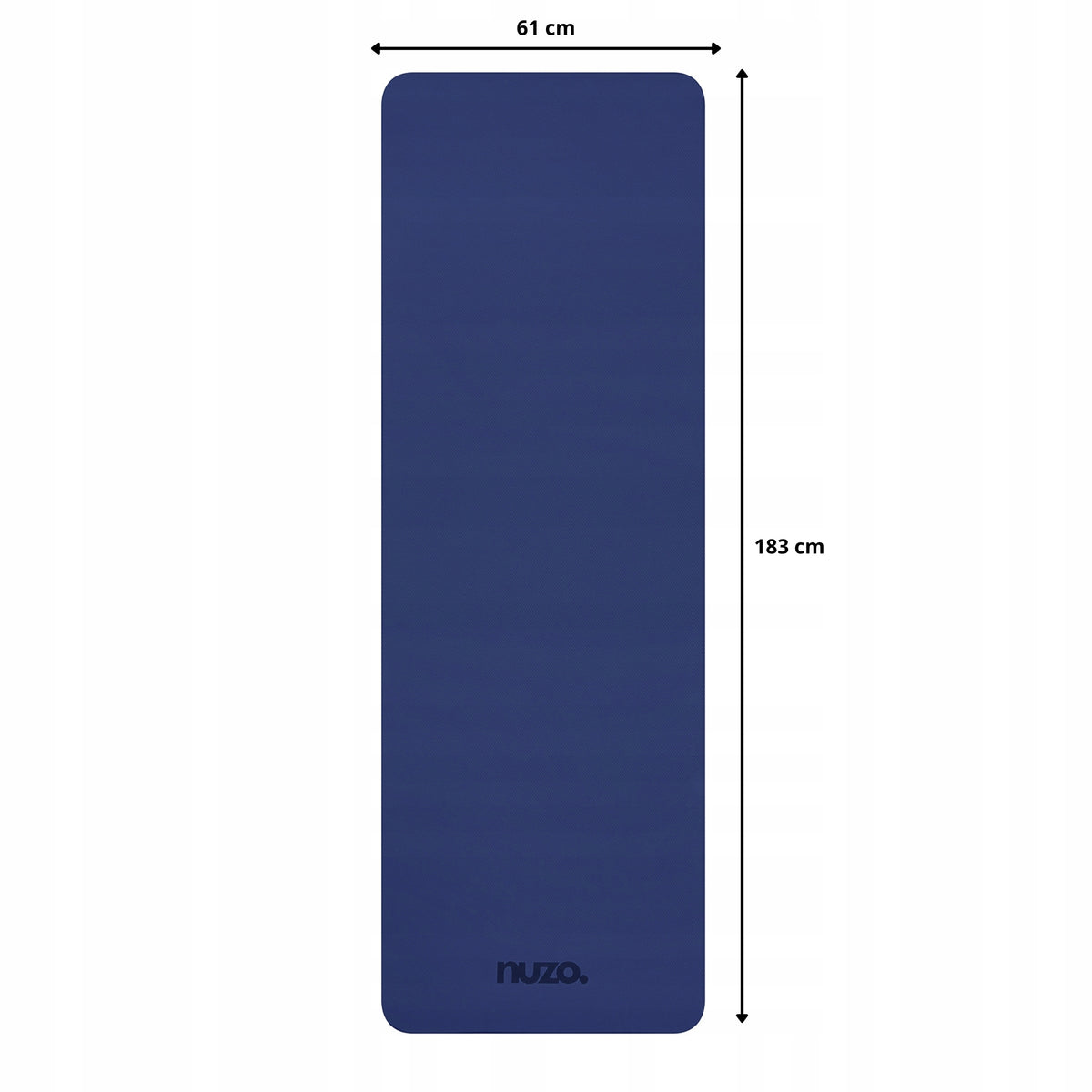 YOGA EXERCISE MAT GYMNASTICS NON-SLIP MAT WITH 6 MM HANDLE Manufacturer code N0006