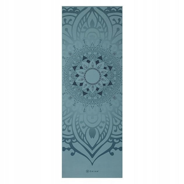 YOGA MAT 6mm NON-SLIP PURPLE MANDALA