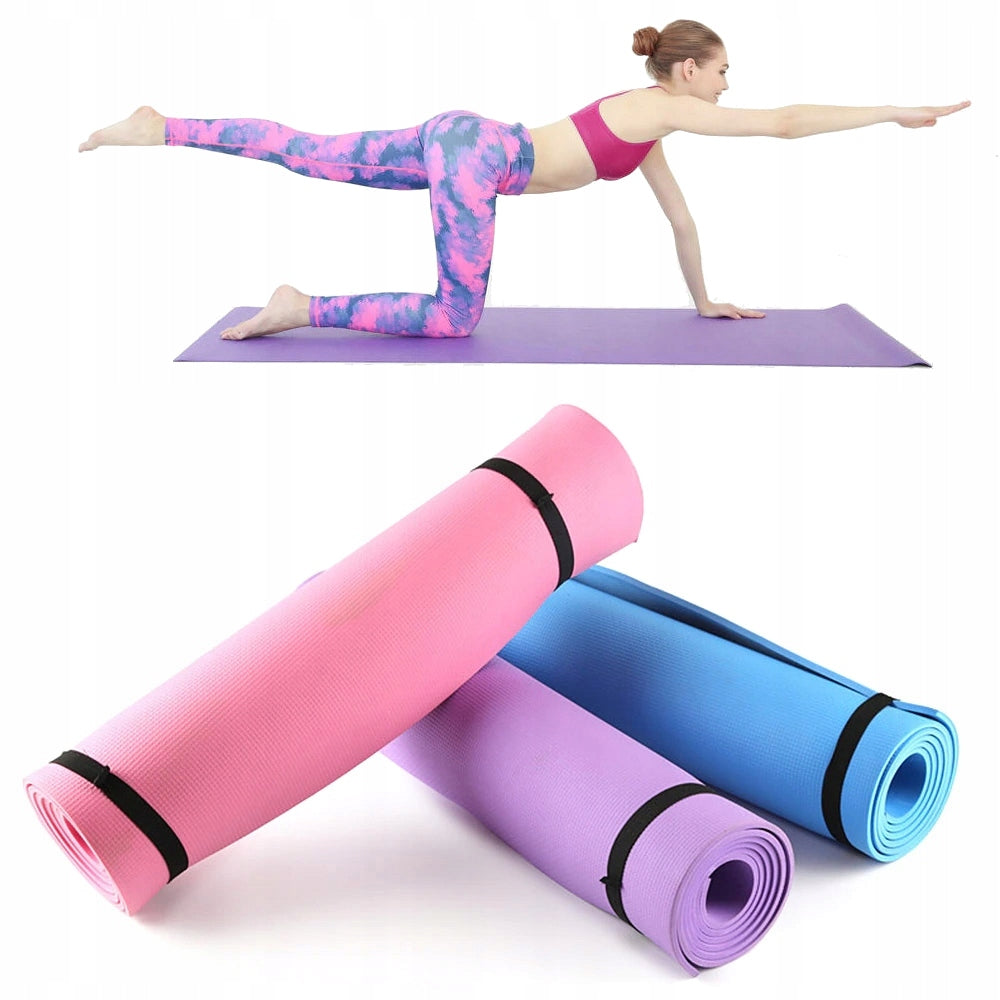 YOGA MAT AEROBICS EXERCISE MAT POPD FOAM TENT 4MM THICK Manufacturer code 2546