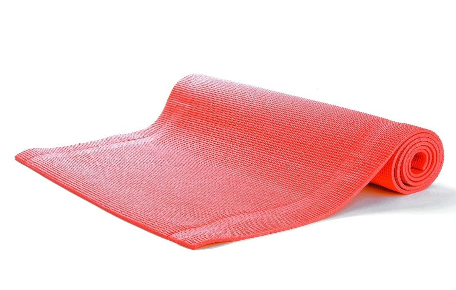 YOGA MAT AMAZONBASICS RED MAT WITH HANDLE Brand Amazon