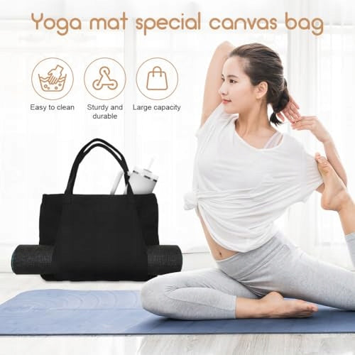 YOGA MAT BAG CANVAS MULTIFUNCTIONAL SPORTS FOR WOMEN Manufacturer code Bez marki