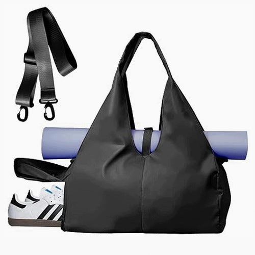 YOGA MAT BAG SPORTS GYM FITNESS BLACK for home gift