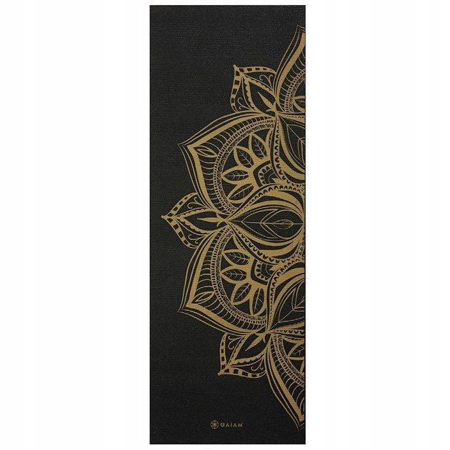 YOGA MAT FOR EXERCISE BRONZE MEDAL GAIAM 6mm