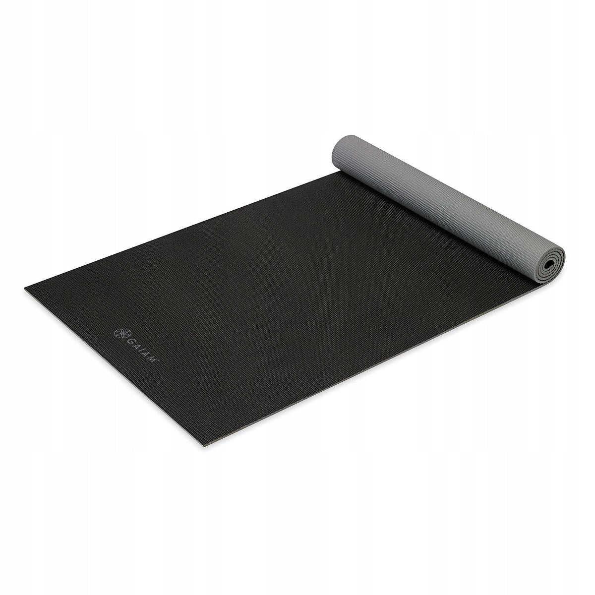 YOGA MAT GAIAM DOUBLE-SIDED GRANITE/STORM 4MM