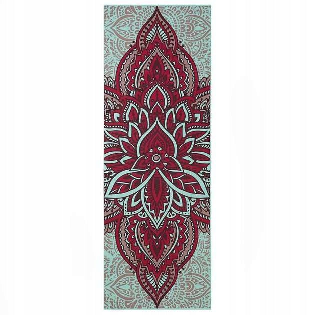 YOGA MAT GAIAM DOUBLE-SIDED ZARA ROUGE 6 MM